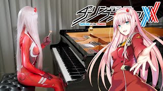 DARLING in the FRANXX OP「KISS OF DEATH」Ru's Piano Cover 💋 You are now my Darling!