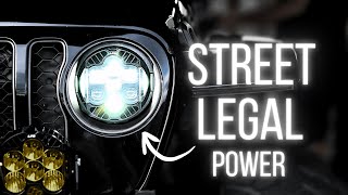 Baja Designs LP6 vs. Factory LED | The Jeep Headlight Upgrade You Actually Need
