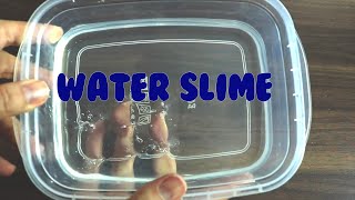 Asmr Water Slime Recipe How To Make Jiggly Water Slime At Home