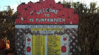 Daddy Nickell at Pumpkin patch 2009