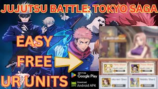 Jujutsu Battles: Tokyo Saga - How To Get FREE UR Characters!