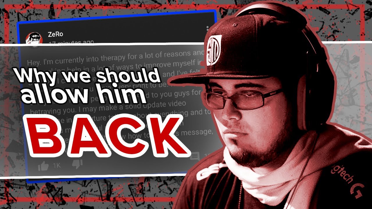 Why I hope Zero comes back after misconduct and therapy