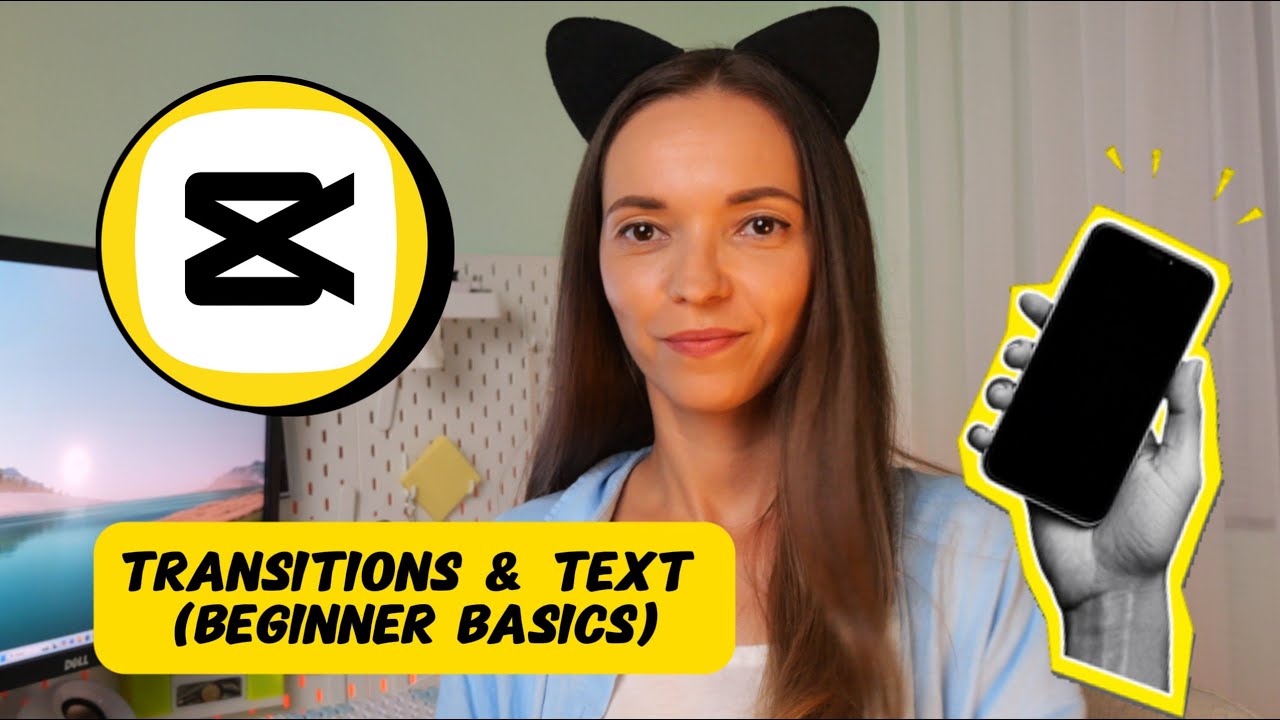 CapCut Editing Tutorial #4 | Transitions & Text Effects
