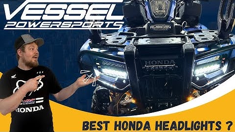 Honda Rubicon 8” Dual row led headlights (Vessel Power-sports)