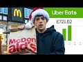 I Worked for UberEats on Christmas Day & Made £_____