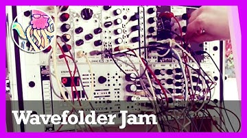 Sine Wave Shaper Modular Synth Jam (w/ Stepper Acid, Klangbau Waveshaper & Tube VCA) #TTNM