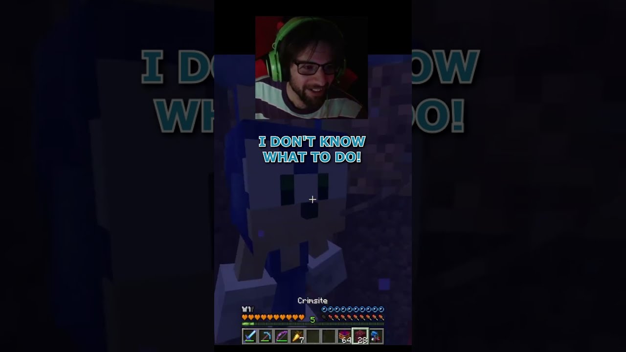 SONIC Drowning in MINECRAFT 