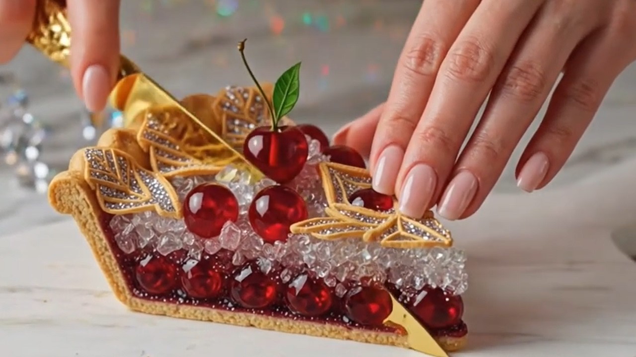 ★ASMR★ 宝石の様なスイーツをカットしていく #asmr #glasscutting #cuttingsounds #aiasmr