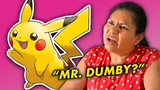 Mexican Moms Guess These Pokémon Names