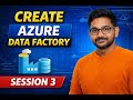 3. Create Azure Data Factory Step by Step | Subscription, Resource Group, First Pipeline, Tutorial