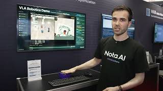 Nota AI Demonstration of VLA Robotics on Dragonwing, Enhanced by NetsPresso®