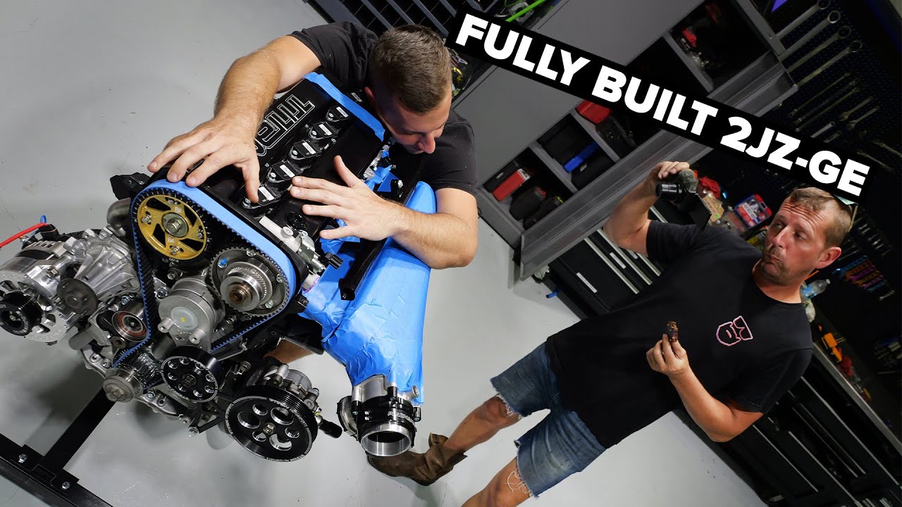 Как собрать двигатель Toyota JZ!