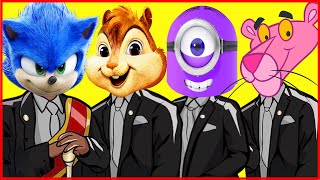 Alvin And The Chipmunks & Pink Panther & Pals & Sonic & Minion - Coffin Dance Song Cover