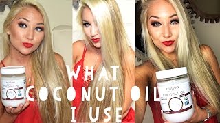 ♡ The Best Coconut Oil For Your Hair? ♡ | FAQ(Hopefully this clears up some of your frequently asked questions regarding coconut oil! And thank..., 2016-05-18T14:15:10.000Z)