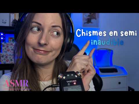 ASMR | Charlamos sobre mis conflictos en Semi INAUDIBLE 🤭😴