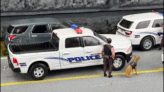 1/64 Diecast Police Chase Through Downtown Gatlinburg