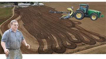 New! Extendible Manure Injector. Hoover Invention.   Dragline Manure without puddles. |