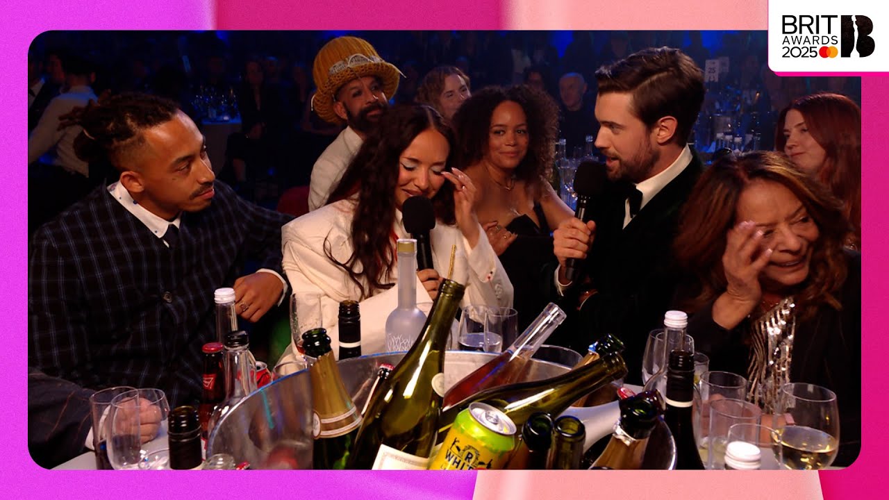 JADE Asked About Her NSFW Merch In Front Of Her Mum By Jack Whitehall | The BRIT Awards 2025