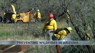 Crews working to prevent wildfires in Arizona