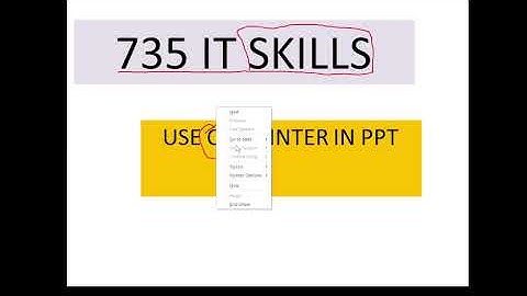 How To Use Laser Pointer , Pen and Highlighter During Power Point Slideshow\Presentation