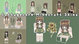 {🌿} Cottagecore Minecraft Skins ~ Fiaracore screenshot 3