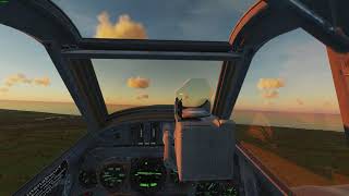 DCS BF109K4 - Beautiful sunset