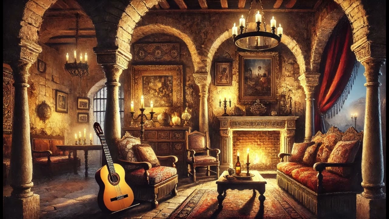 Flamenco Music 2025 Soulful Flamenco Guitar | One Romantic Spanish Acoustic Song Looped for Evenings