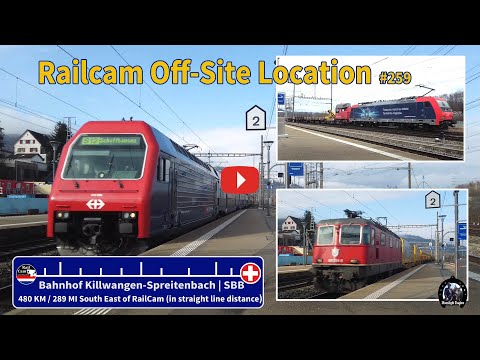 Railcam Off Site Location Killwangen CH #259