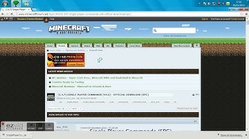 Single Player Commands Installation Tutorial