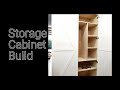 Storage Cabinet Build - Caliwood Specialty