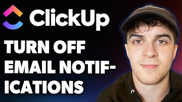 How to Turn Off Email Notifications on Clickup Tips (Full 2025 Guide)