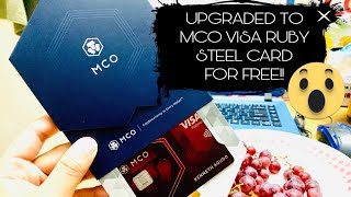 Unboxing CRYPTO.COM Ruby Steel Visa CARD w/ FREE Spotify + 2% Cashback | Review