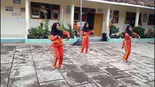 Tari sigrak jugag, oleh Anak-anak SDN Mentel II Tanjungsari.