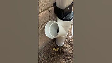 Downspout Drainage Solution