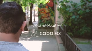 Video thumbnail of "Cabales - No te olvides de mí (Video Lyric Oficial)"
