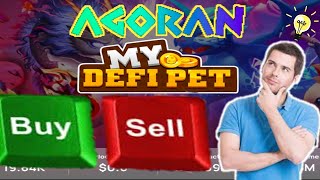 How to Buy and Sell Agoran Marketplace My Defi Pet | NFT | Playtoearn | Mydefipet