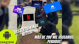 Este Es El Fin De Netflix? Qué Esta Pasando Con Esta Empresa Y Porqué Dicen Que Es Su Final?