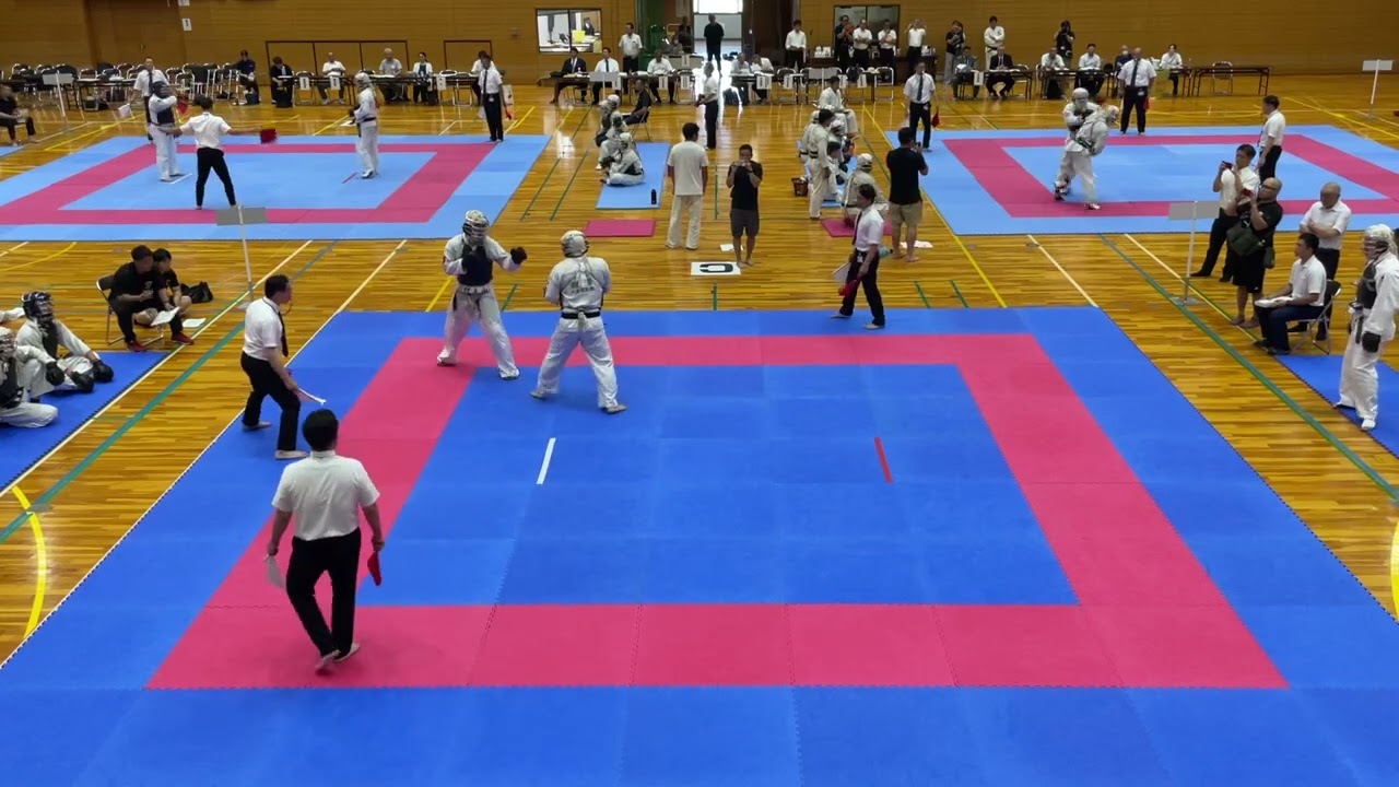 第23回全国都道府県対抗日本拳法大会　埼玉県VS北海道