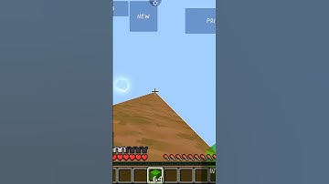 Doing the slime block clutch from world height in #mincraft