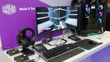 Computex 2019 monitores gaming Cooler Master