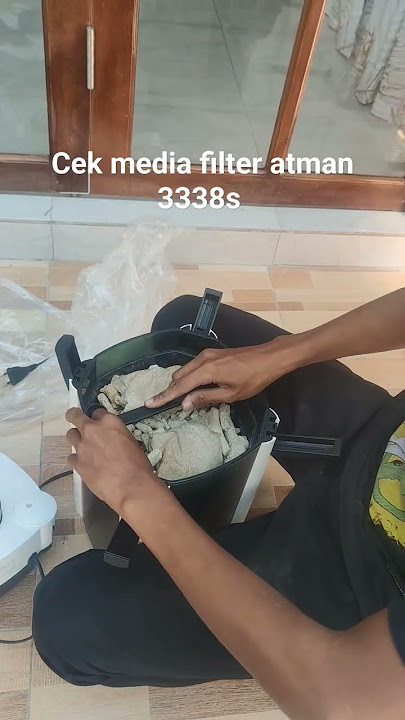 cek media filter atman 3338s ful media premium