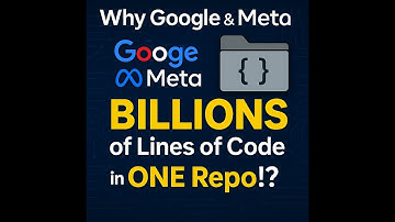 Why Google & Meta Use a Single Codebase for BILLIONS of Lines of Code!