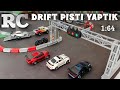 Mini RC ARABALAR İÇİN YARIŞ PİSTİ YAPTIK , Çok Eğlenceli