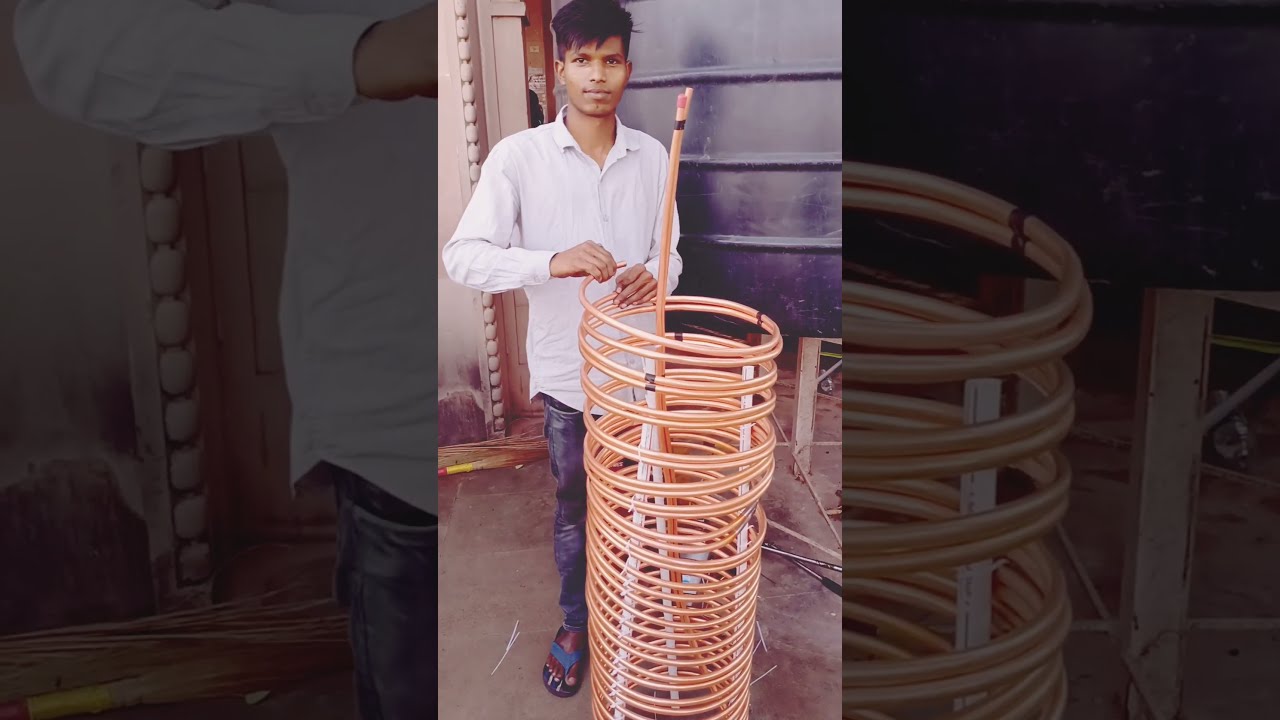 Meking water cooling coil