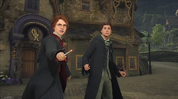 Hogwarts Legacy : Visiting Hogsmeade with Sebastian