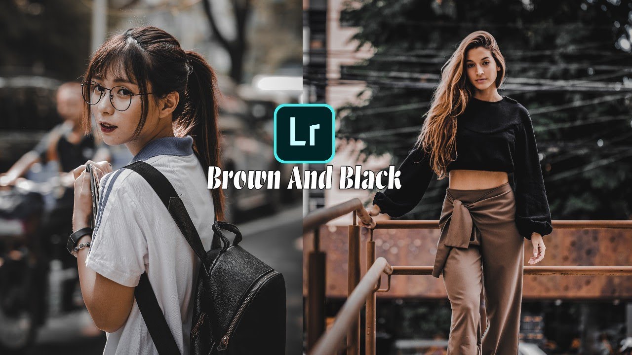  How to Edit  Brown And Black Lightroom  Mobile Preset DNG 