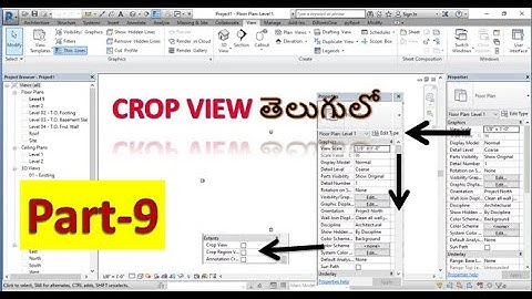 CROP VIEW | REVIT | #revitintelugu #architecture #bim #mep #education #modeling #trending #cropview