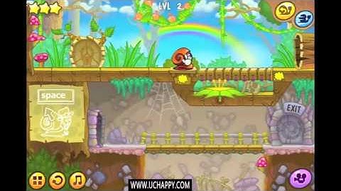 Snail Bob 5 Level 2 Walkthrough - 3 Stars