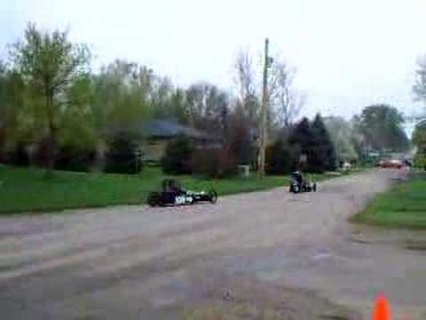 Dave and Jason Racing Power Drive Cars