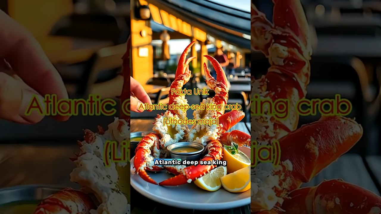 Atlantic deep-sea king crab (Lithodes maja) 